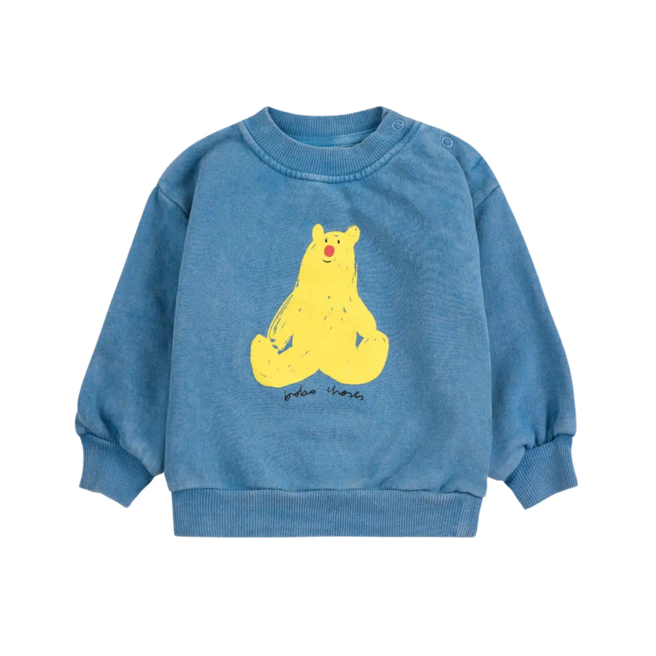 BLUZA HUG ME BEAR BLUE BOBO CHOSES