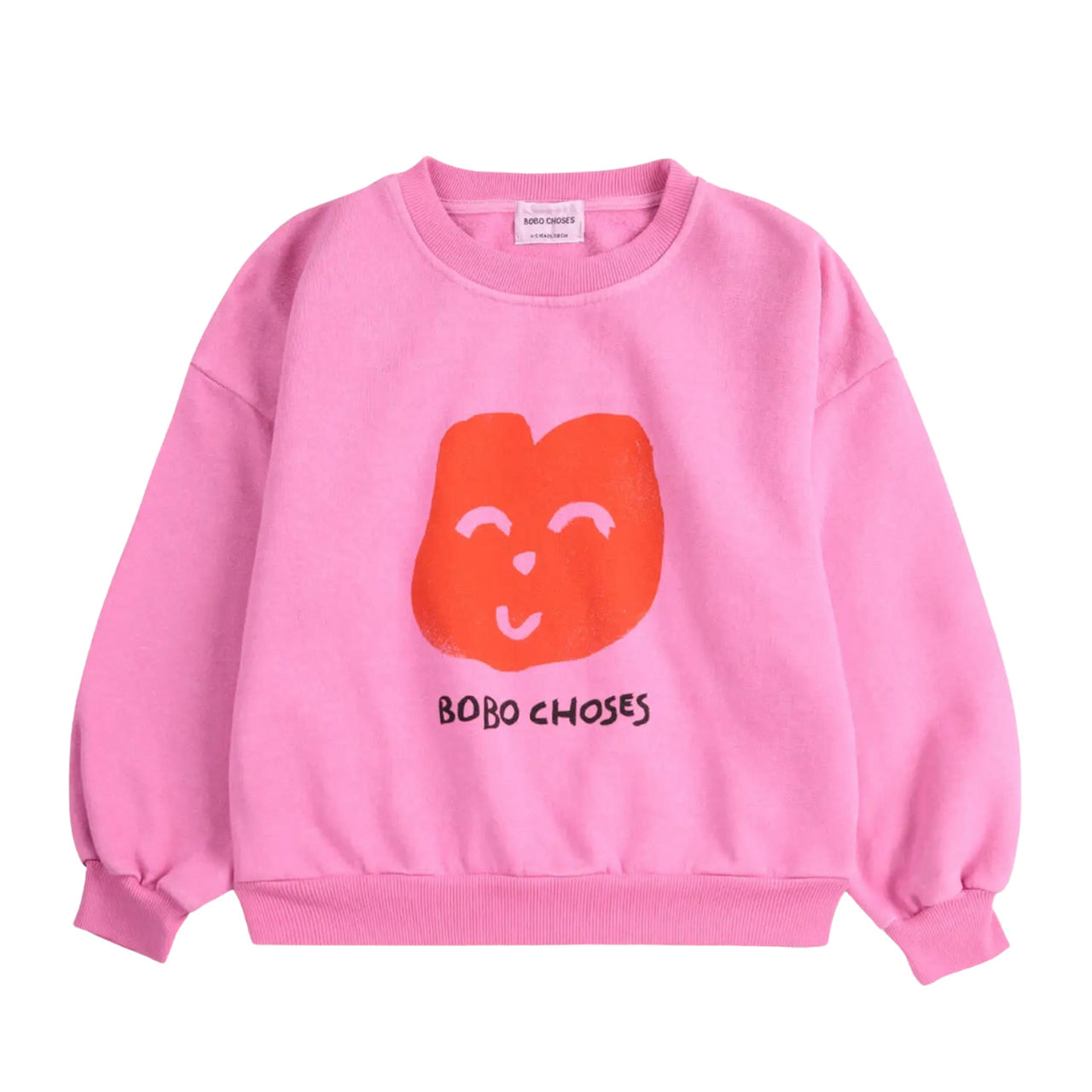 BLUZA JOYFUL FACE FUCHSIA BOBO CHOSES