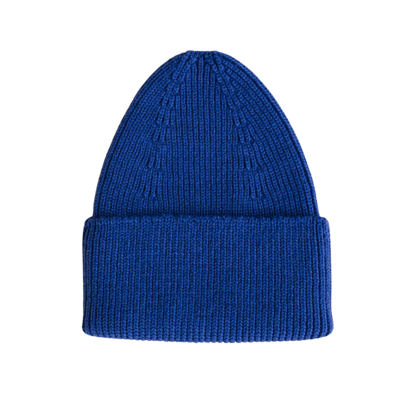 KIDS CZAPKA BEANIE FONZIE MERINO COBALT BLUE HVID