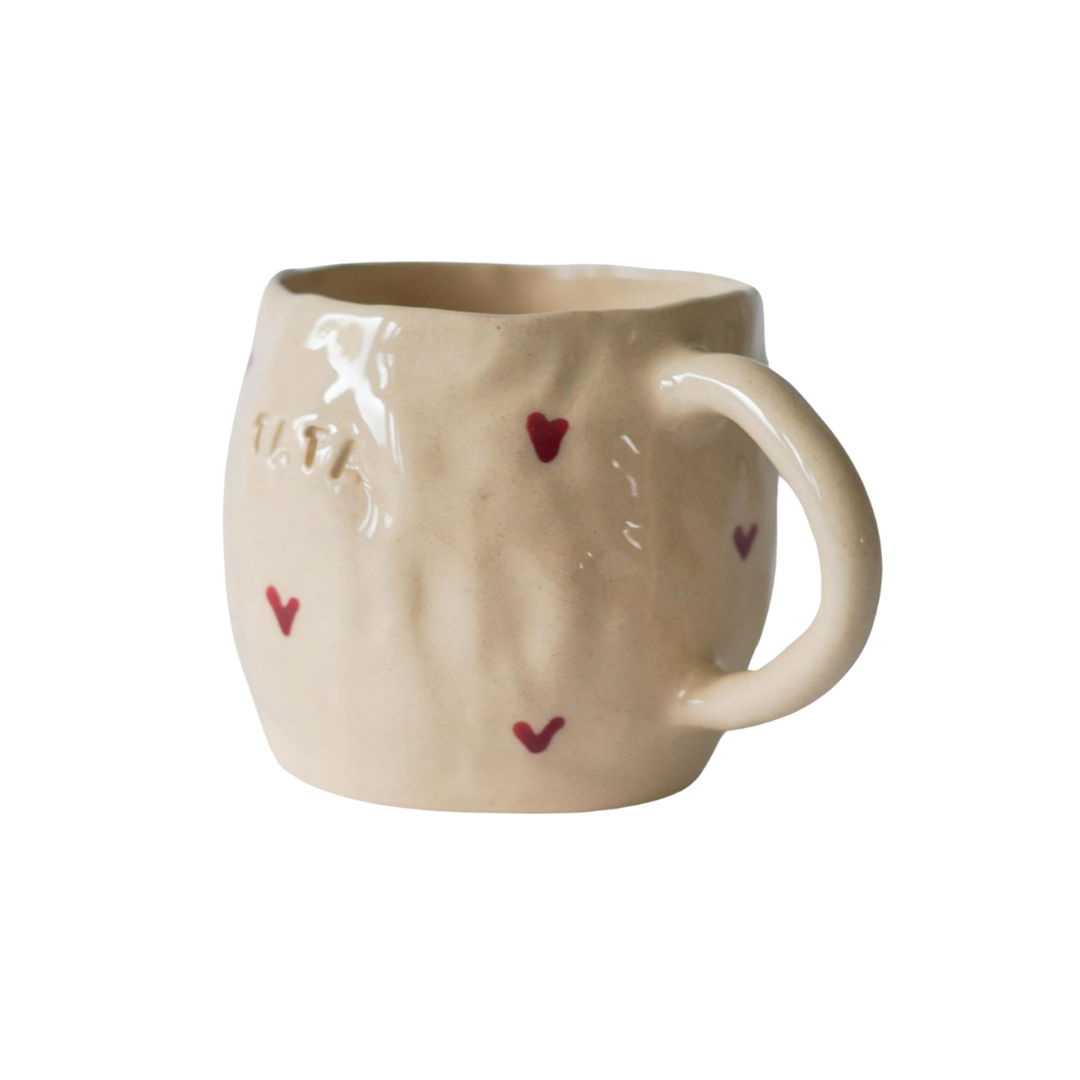 KUBEK CERAMICZNY LOVE TATA BLUEBELL CERAMICS