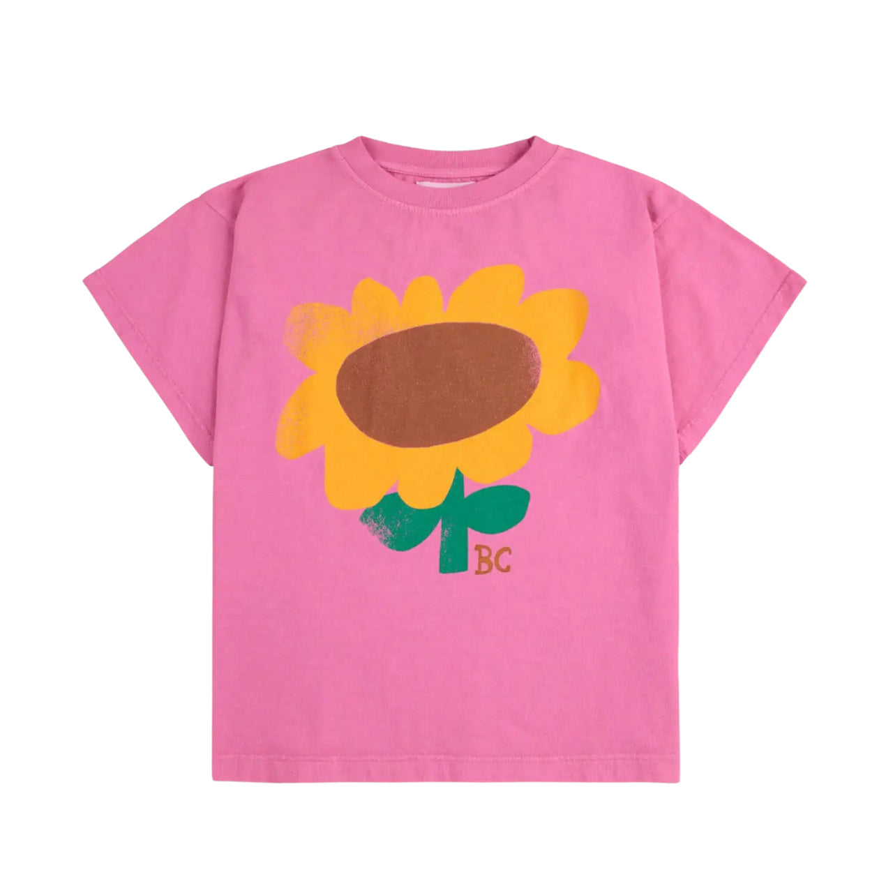 TSHIRT SUNFLOWER FUCHSIA BOBO CHOSES
