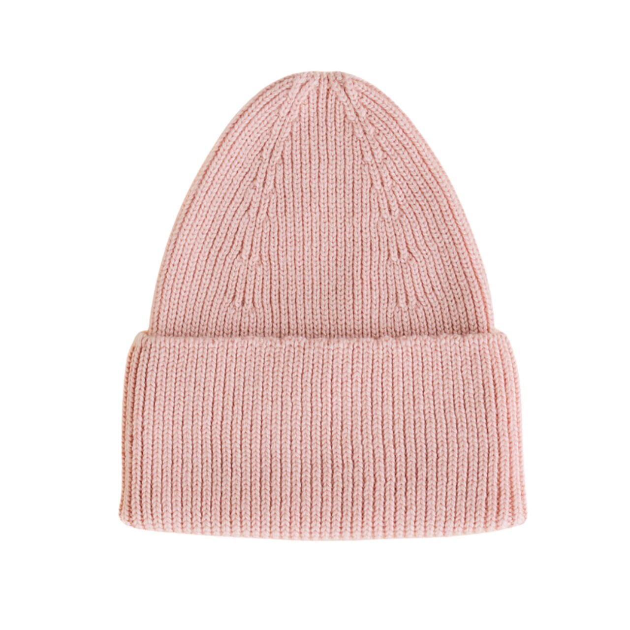 Czapka beanie Fonzie merino – Sand| Hvid – Muma Concept