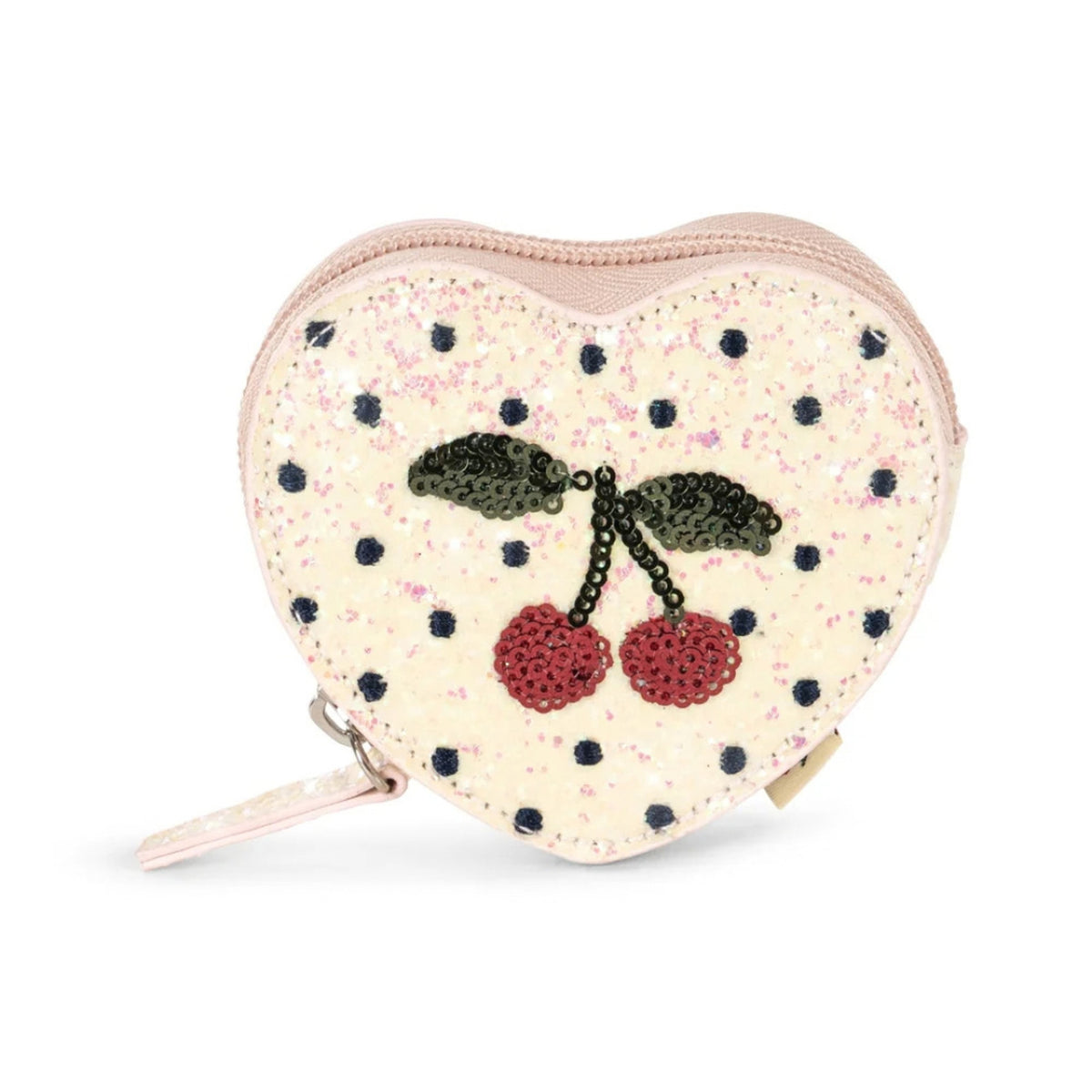 BROKATOWY PORTFEL TUT CHERRY DOT KONGES SLOJD