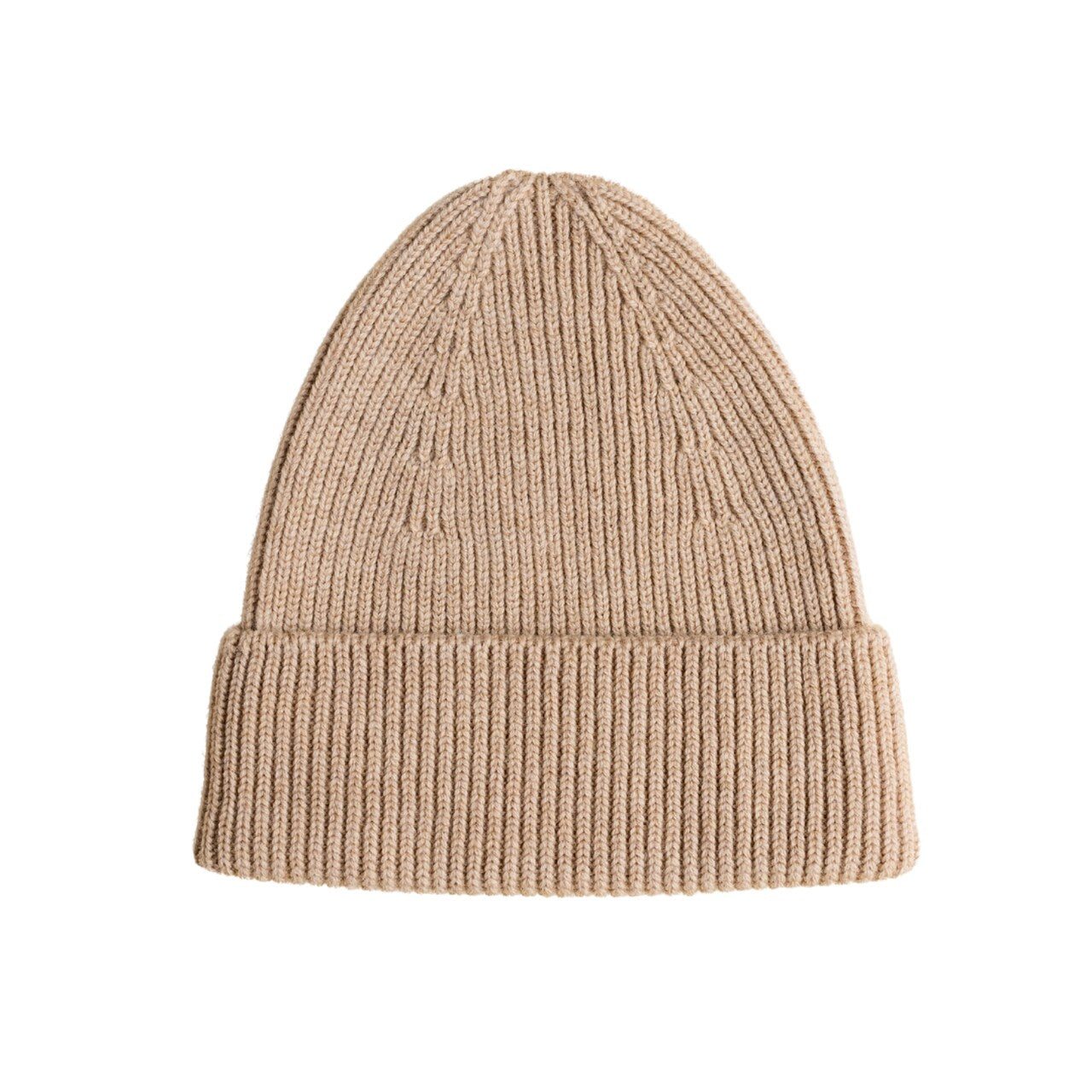 KIDS CZAPKA BEANIE FONZIE MERINO SAND HVID