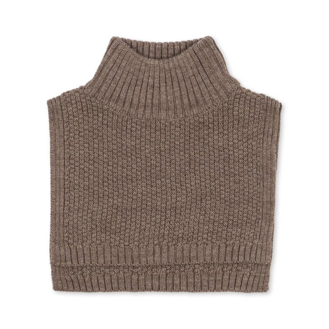 KOŁNIERZ MERINO FRUITY BUNNY BROWN MELANGE KONGES SLOJD