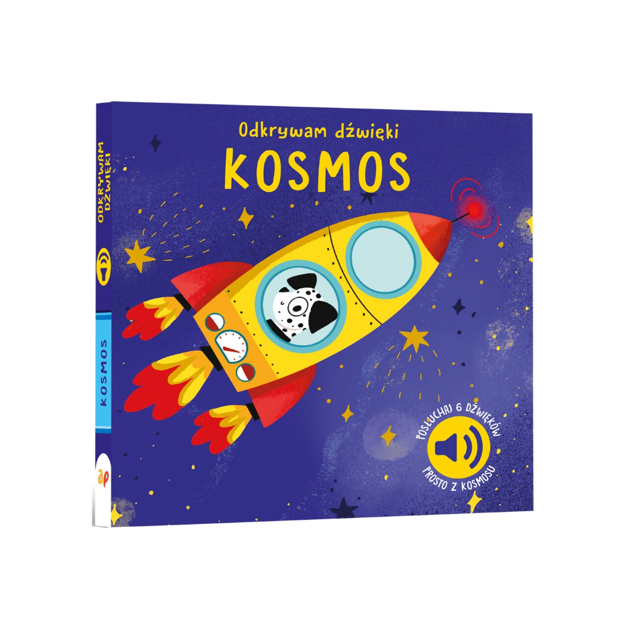 KSIĄŻKA "ODKRYWAM DŹWIĘKI. KOSMOS" WYDAWNICTWO APIPAPI