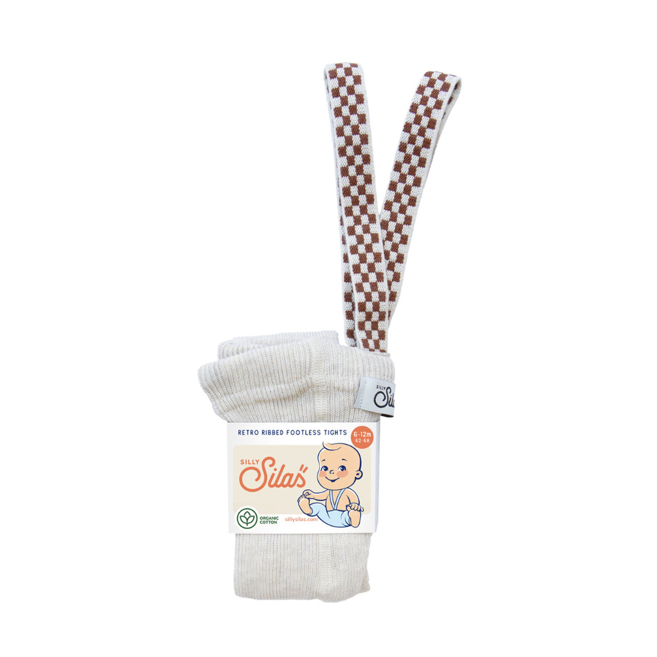 LEGGINSY DZIECIĘCE Z SZELKAMI W STYLU RETRO CREAM BLEND