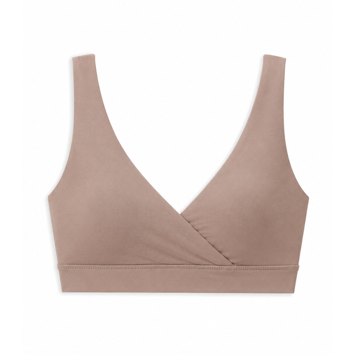 MAMA NIEPRZEMAKALNY BIUSTONOSZ DO KARMIENIA SOFT BRA BEIGE DROPLESS