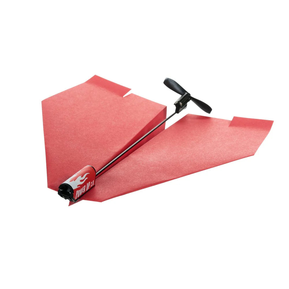 SAMOLOT PAPIEROWY POWERUP2.0 RED Z NAPĘDEM ELEKTRYCZNYM POWER UP TOYS