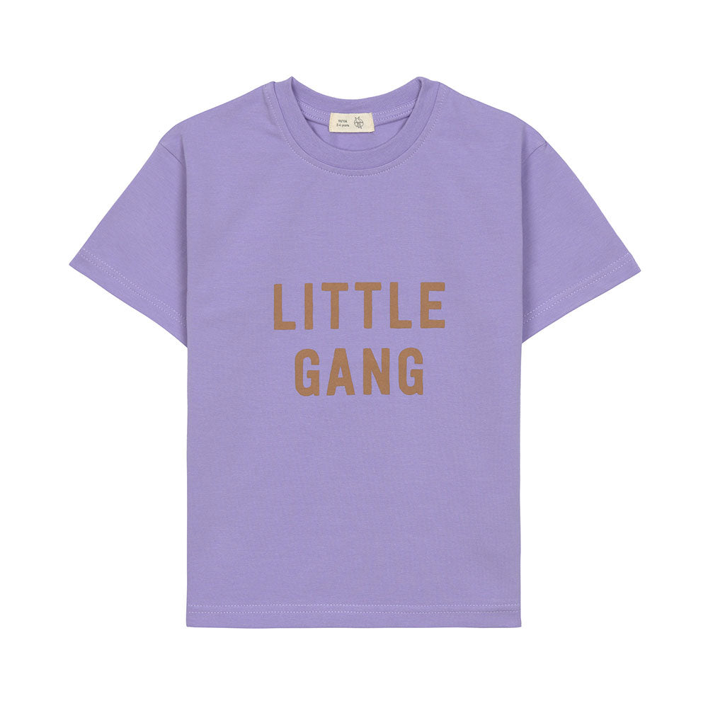 T-SHIRT JERSEY GOTS LILAC LASSIG