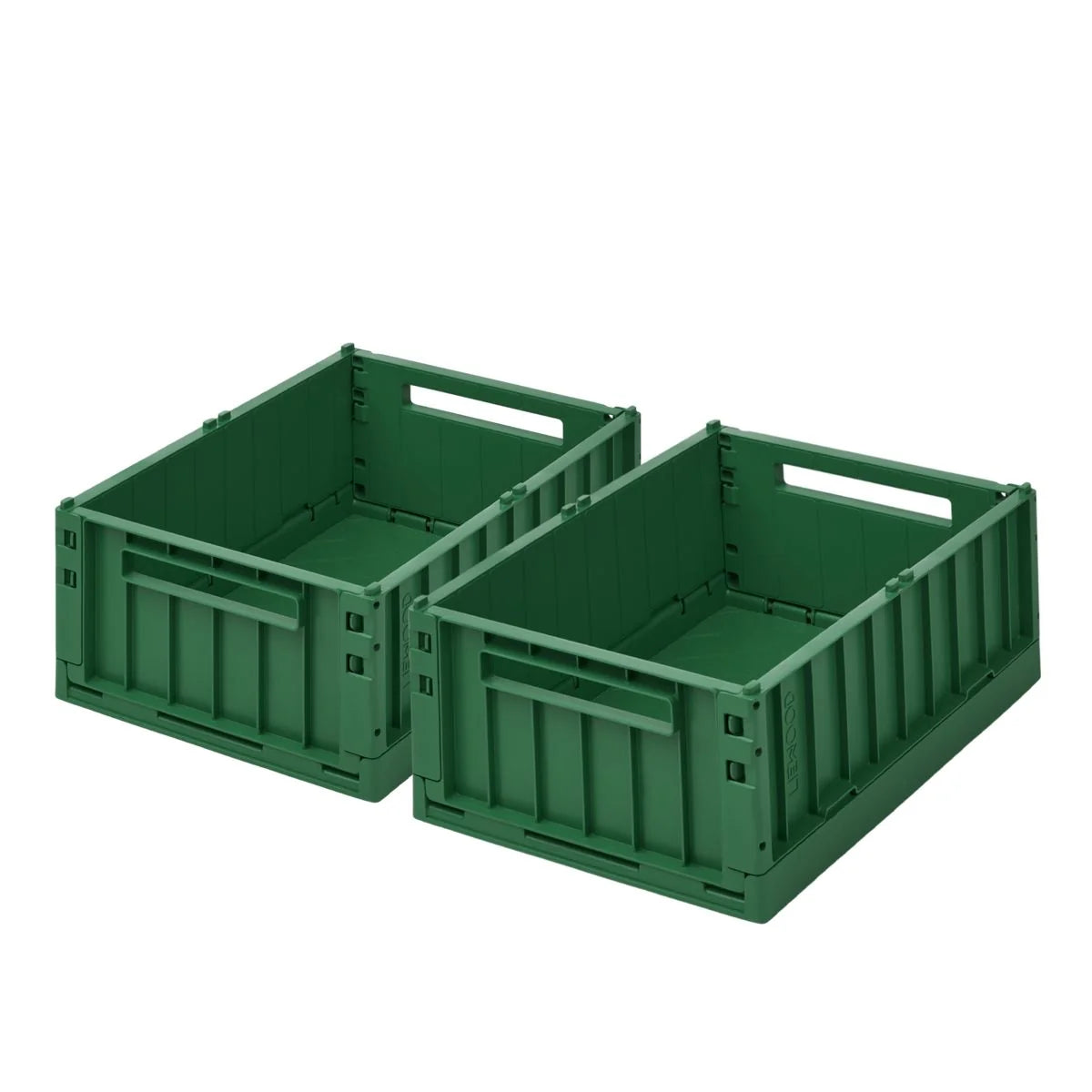 ZESTAW 2 SKRZYNEK MEDIUM DO PRZECHOWYWANIA WESTON GARDEN GREEN LIEWOOD