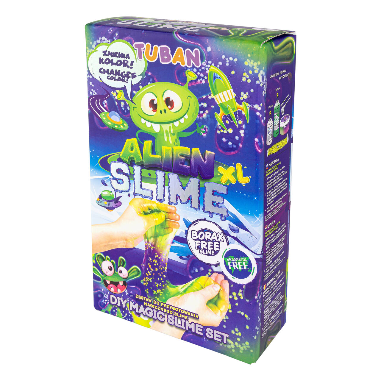 ZESTAW DIY TUBAN SLIME - ALIEN XL TUBAN