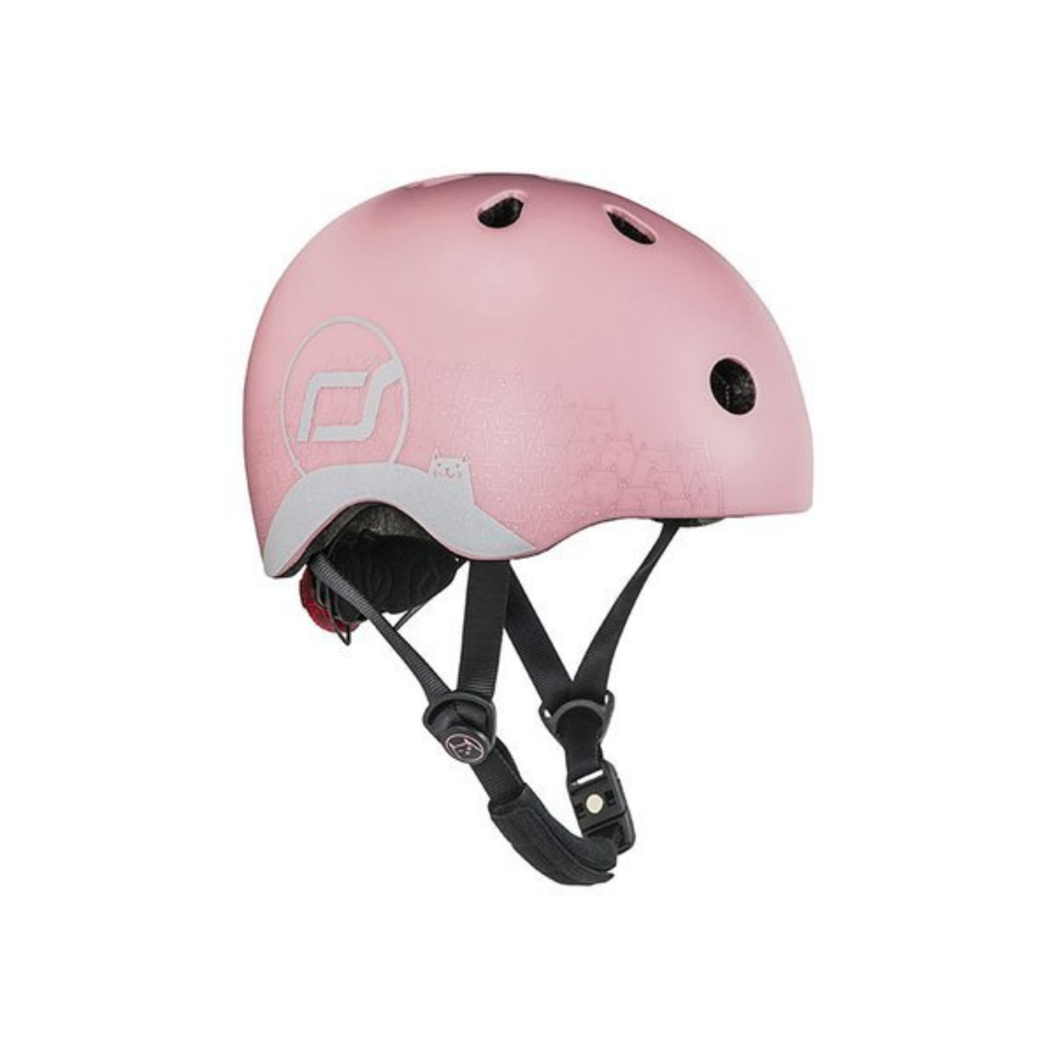 OCHRONNY KASK DLA DZIECI XXS-S ROSE CAT SCOOT&RIDE